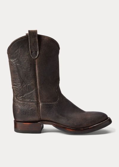 Botas Ralph Lauren Couro Homem 28049-SDWK